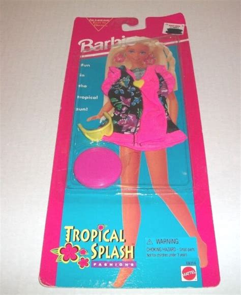 Barbie Doll Fashions Tropical Splash Outfit Mattel 68314 1995 For Sale Online Ebay