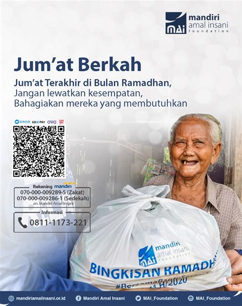 Jum At Berkah Jum At Terakhir Di Bulan Ramadhan 1441 H Badan Amil