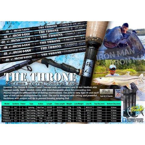 Ironman The Throne Fishing Rod Pe Bc Sports Equipment Fishing