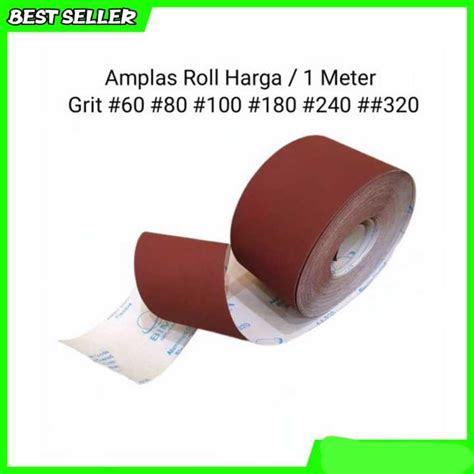 AMPLAS METERAN AMPLAS BESI AMPLAS ROLL PERMETER TITAN AMPLAS ROLL