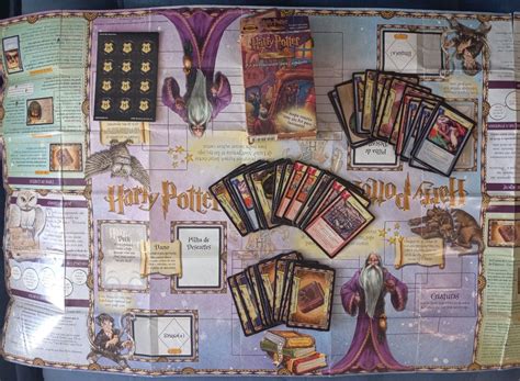 Baralho De Cartas Harry Potter Cartas Tabuleiro Manual Marca Pontos