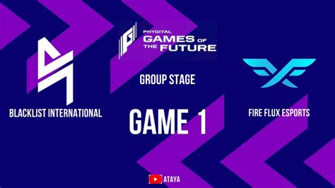 Blacklist International Vs Fire Flux Esports Game Games Of The