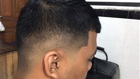 Cara Mudah Potong Rambut Crop And Fade Buat Pemula Youtube