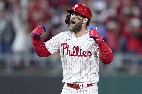 Phillies Hit 4 Homers Rally Past Padres 10 6 Lead NLCS 3 1 AP News