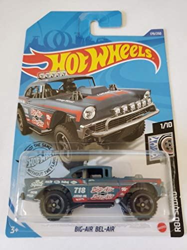 Hot Wheels Big Air Bel Air Blue Rod Squad Walmart