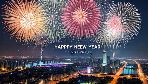 Premium AI Image HAPPY NEW YEAR 2024 Festive Silvester Tittle 1 New