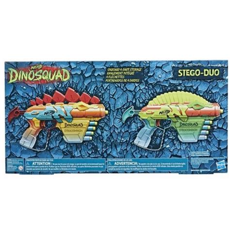 Hasbro F Nerf Dinosquad Stego Duo Foam Blasters Pick N Save