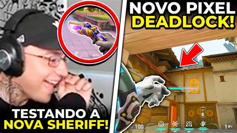 PAVA CRIOU SEU PRIMEIRO PIXEL NOVA AGENTE DEADLOCK TTEUW REAGINDO