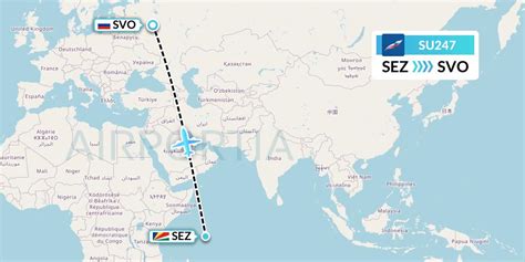 SU247 Flight Status Aeroflot Victoria To Moscow AFL247