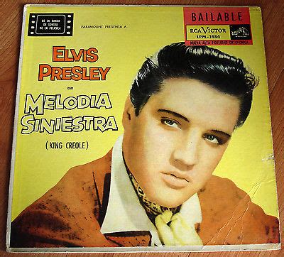 Elvis Presley Melodia Siniestra King Creole Original Argentina Lp Rca