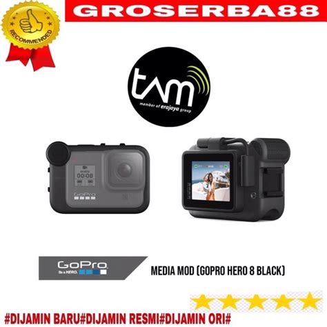 Jual Media Mod Gopro Hero 8 Black Go Pro Media Mod Hero8 Black