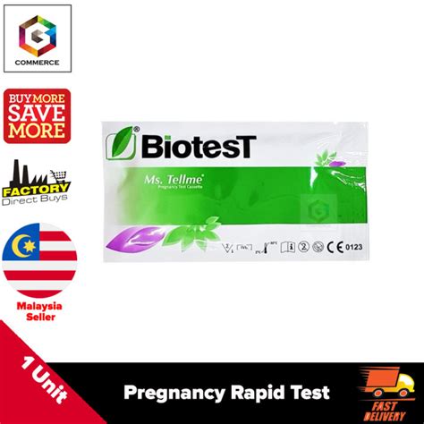 Biotest Pregnancy Test Kit Lazada