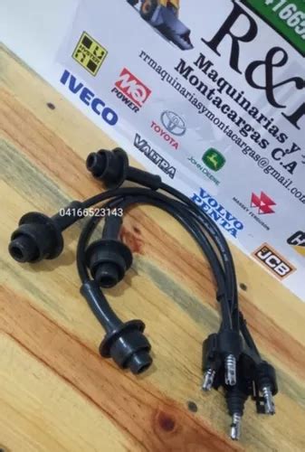 Juego De Cables Para Bujías Montacargas Toyota MercadoLibre