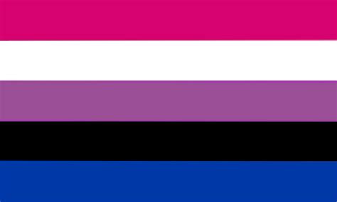 Lesbian Cupioromantic And Asexual Flag Collage For U Cupiolesbo R Queervexillology