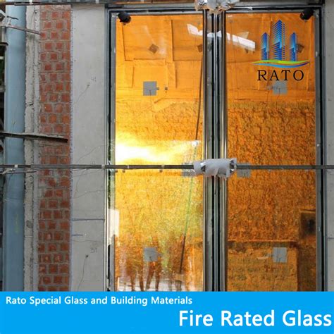 High-Quality Fire Resistant Rated Glass Tempered Anti Fire Protection ...