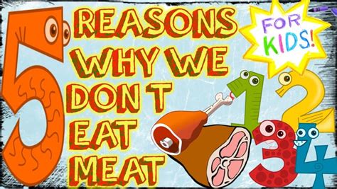 5 Reasons We Don't Eat Meat [For Kids!]