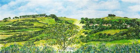 Kelston Roundhill Painting Bath Bath Art By Lynette Bower The Bath