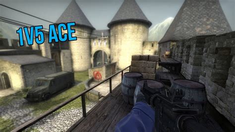 CS GO 1v5 ACE Clutch De Cbble YouTube