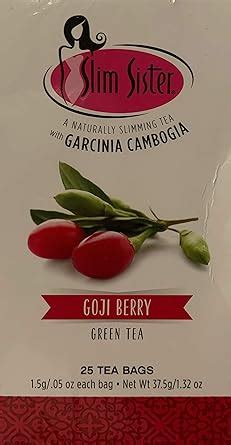 Amazon Goji Berry Naturally Slimming Green Tea With Garcinia