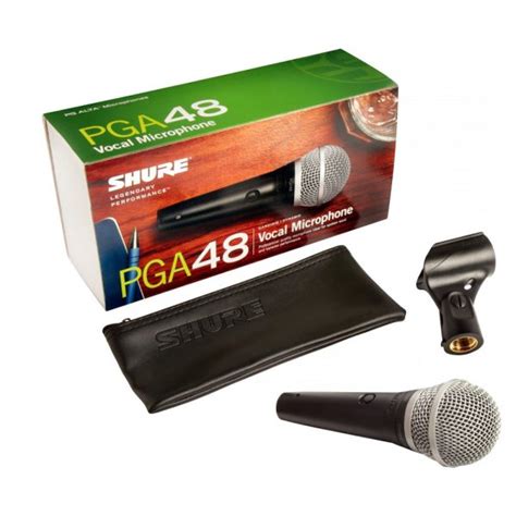 PGA48 LC Micrófono Dinámico Cardioide SIN Cable XLR Shure Audiocustom