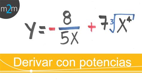 Derivar Funciones │4 Ejercicios│reglas De Derivación Youtube