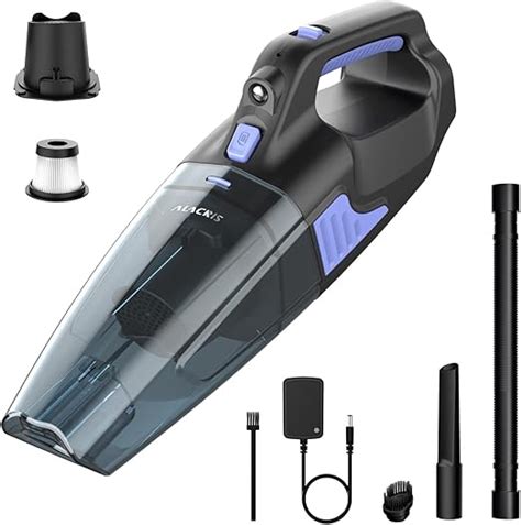 ALACRIS Handheld Vacuum Cleaner 16000PA Strong Suction Cordless Vacuum