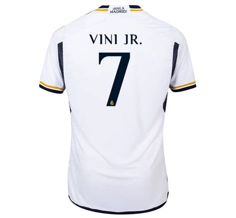 Vini Jr Away Soccer Jersey Off