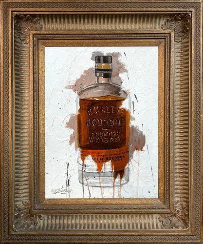 Bulleit Bourbon Ian Greathead Acrylic On Canvas Bulleit Bourbon