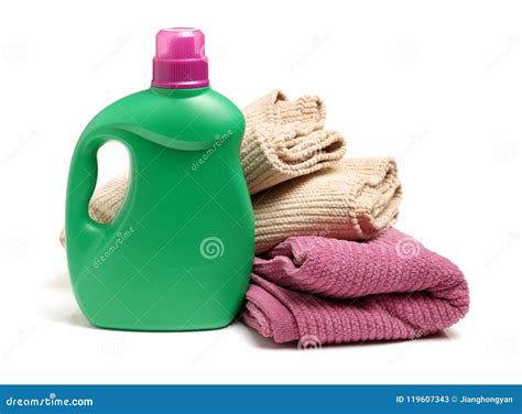 Garrafa Do Detergente Para A Roupa Imagem De Stock Imagem De Cuidado