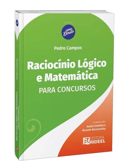 Livro Raciocínio Lógico e Matemática para Concursos Amo Direito 1ª