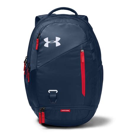 Under Armour Hustle 40 Navy Osfa In 2021 Under Armour Backpack Under Armour Backpacks