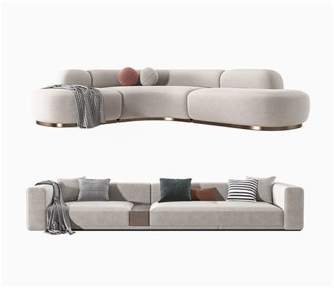 modern sofa 3D model | CGTrader