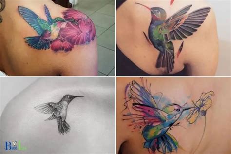 Hummingbird And Flower Tattoo Ideas