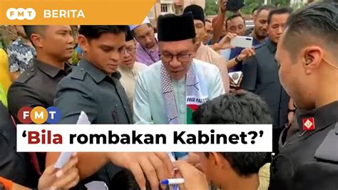 Anwar Setuju Rombakan Kabinet Sebelum Youtube