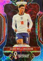 Jude Bellingham Prizm World Cup Choice Nebula Price Guide