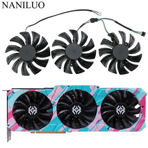 Ventilador De Repuesto Ga92s2u Dc12v 046a Rtx3080 Para Zotac Geforce