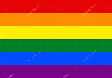 Bandera Arco Iris Bandera De Orgullo S Mbolo Del Movimiento Gay Y Lesbiano