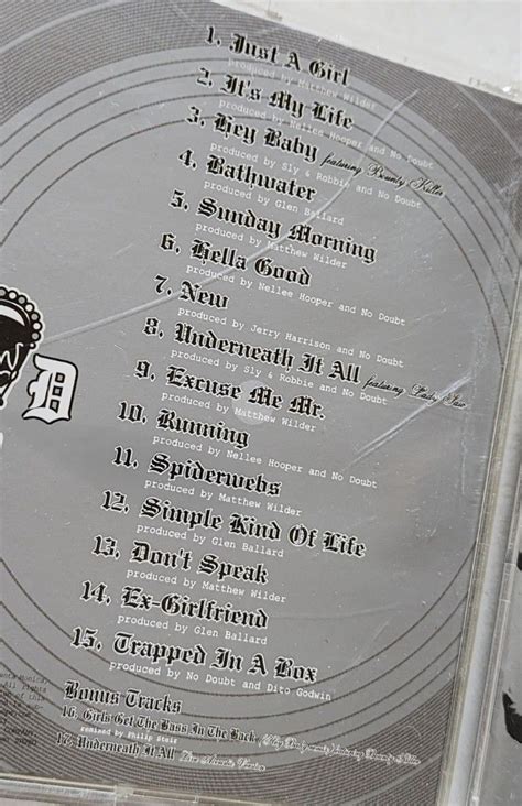 No Doubt Greatest Hits Japan Press Cd Hobbies Toys Music