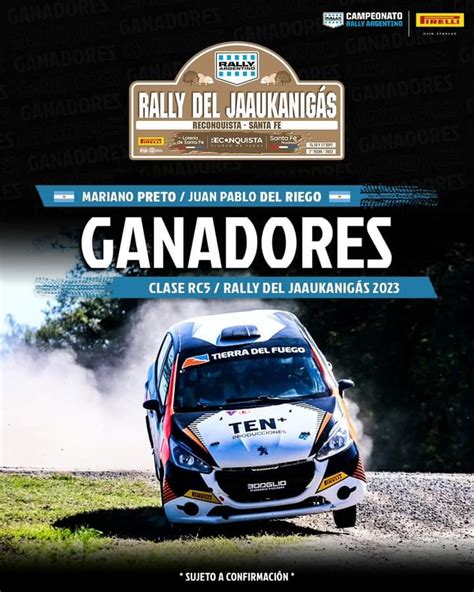 Estos son los ganadores del Rally del Jaaukanigás 2023 organizado