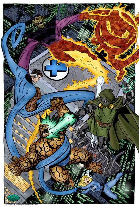 Fantastic Four Vs Dr Doom John Byrne By Xts33 On Deviantart