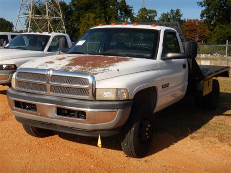 2001 DODGE RAM 3500 Flatbed Truck