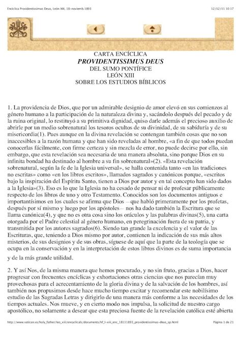 PDF CARTA ENCÍCLICA PROVIDENTISSIMUS DEUSxaire weebly uploads 9 8