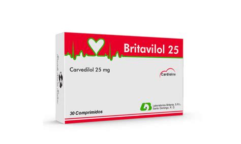 Britavilol Tableta Caja Laboratorios Britania