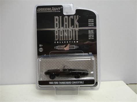 Greenlight Ford Thunderbird Convertible Black Bandit Series