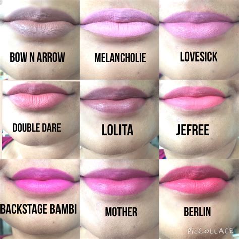 Kat Von D Everlasting Liquid Lipsticks Swatches On Tan Skin Liquid