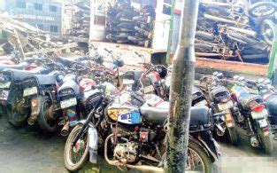 Lagos Task Force Impounds 115 Motorcycles