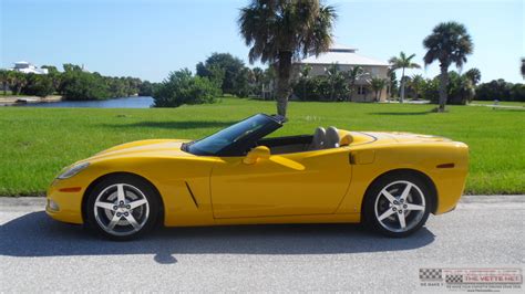 2006 Corvette Convertible Velocity Yellow