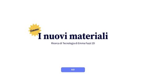 NUOVI MATERIALI