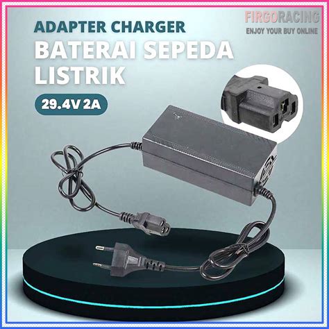 Jual CHARGER SEPEDA LISTRIK 24V 2A SELIS SCOOTER LISTRIK 3 LUBANG