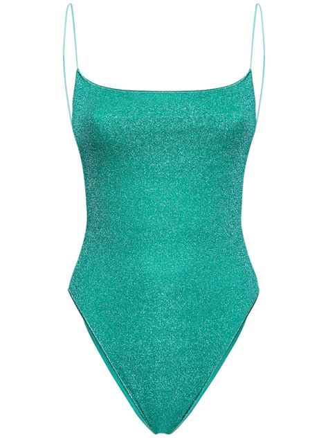 Lumiere Maillot Lurex One Piece Swimsuit Os Ree Swimwear Women